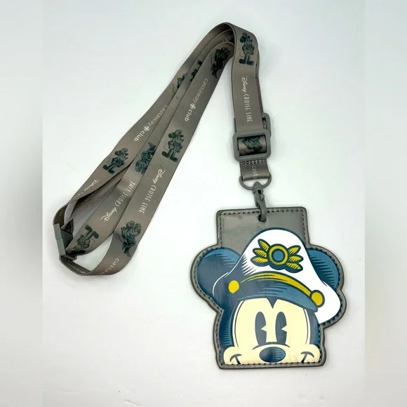 Disney | Accessories | Disney Cruise Line Platinum Lanyard Dcl